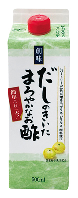 だしのきいたまろやかなお酢