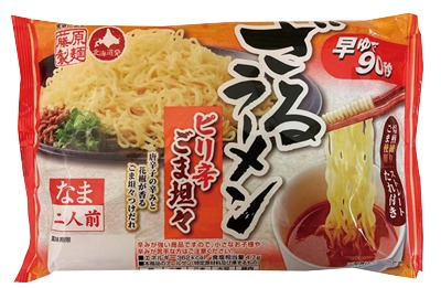 ざるラーメンピリ辛ごま坦々