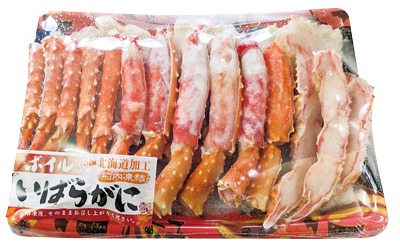 ボイルいばらがにハーフポーション(冷凍)