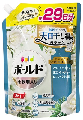 ボールドジェル詰替用超特大 ホワイトティー