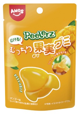 Peelerz むけるむっちり果実グミ マンゴー
