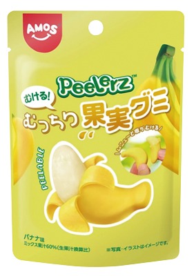 Peelerz むけるむっちり果実グミ バナナ