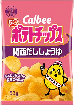 ポテトチップス 関西だししょうゆ