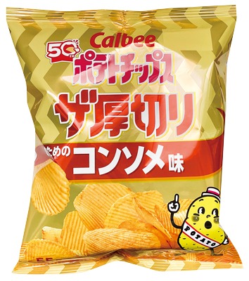 ポテトチップスザ厚りのための コンソメ味