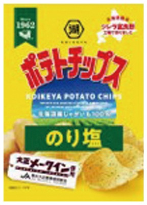 大正メークインポテトチップス のり塩