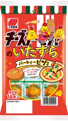 チーズのいたずら パーティーピザ風味