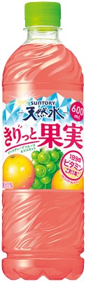 サントリー天然水 きりっと果実 ピンクグレープフルーツ&マスカット