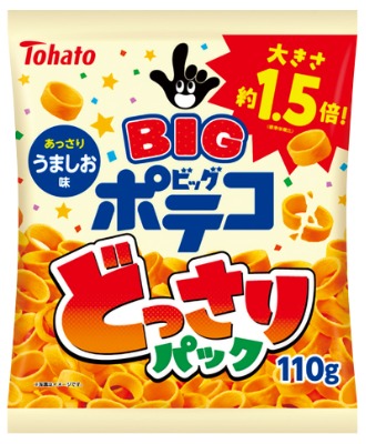 どっさりパック ポテコ うましお味