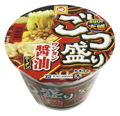 ごつ盛り ワンタン醤油ラーメン