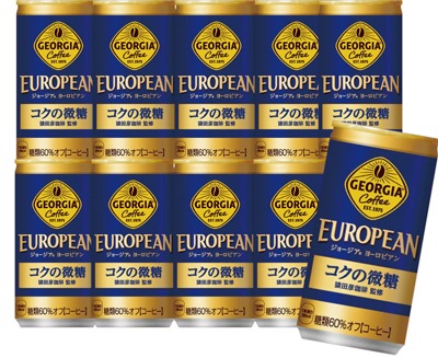 ジョージアコーヒー ヨーロピアンコクの微糖