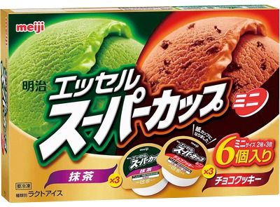 エッセルスーパーカップミニ 抹茶チョコクッキー