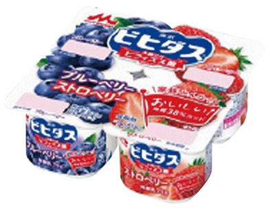 ビヒダスヨーグルトBB536 ブルーベリー+ストロベリー