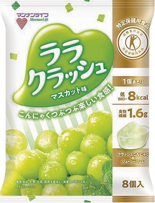 特定保健用食品 蒟蒻畑ララクラッシュ マスカット味