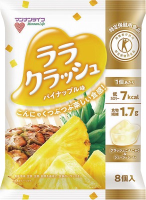 蒟蒻畑ララクラッシュパイナップル味
