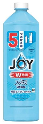 除菌ジョイコンパクト W消臭 フレッシュクリーン 詰替用特大