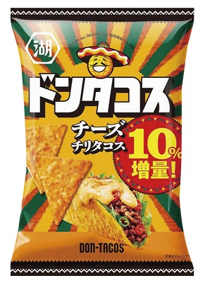 10%増量ドンタコスチーズチリタコス