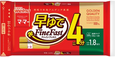 マ・マー早ゆでスパゲティ 4分分結束(1.8mm)