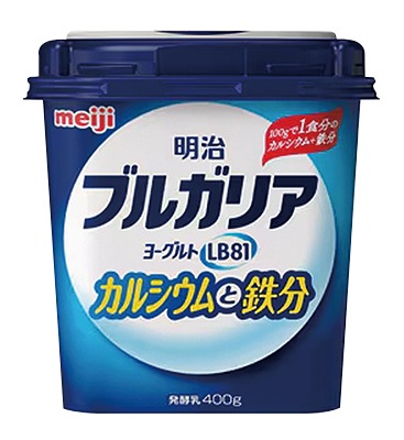 ブルガリアヨーグルトLB81 カルシウムと鉄分