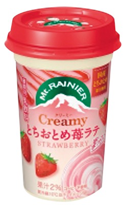マウントレーニア クリーミーストロベリーラテ
