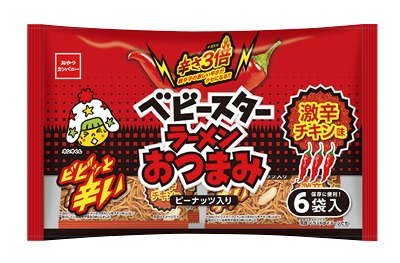 ベビースターラーメン おつまみピリ辛チキン味