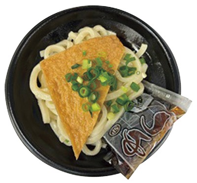 きつね揚げうどん