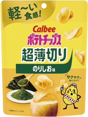 ポテトチップス超薄切りのりしお味