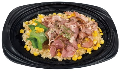 パストラミポークのガーリックライス