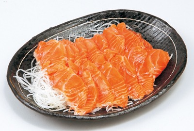 刺身用トラウトサーモン切落し(養殖・解凍)