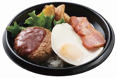 チーズインハンバーグ丼