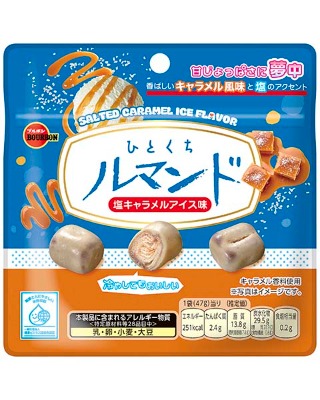 ひとくちルマンド塩キャラメルアイス味