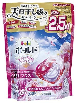 ボールドジェルボール4D つめかえ用ハイパージャンボ  華やかプレミアムブロッサム