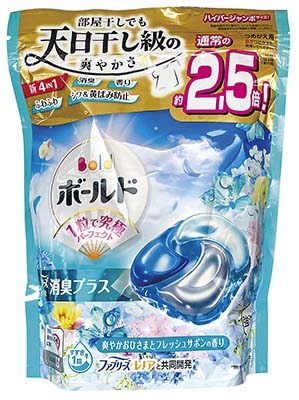 ボールドジェルボール4D つめかえ用ハイパージャンボ  爽やかフレッシュサボン