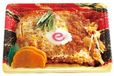 道産昆布・帆立のだし香る・かつ丼(大)