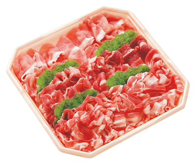 豚肉しゃぶしゃぶセット・ロース肉(200g)・バラ肉(200g)・モモ肉(200g)