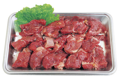味付牛肉カットステーキ用(バラ肉使用)