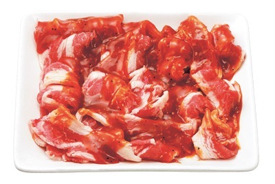 和牛カルビ味付焼肉用(モモ肉切り落とし)