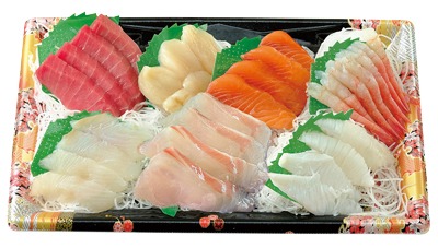 中トロ入り7品盛