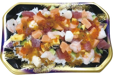 海鮮バラ生ちらし