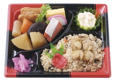 ホタテご飯弁当