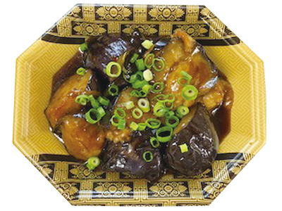 揚げなすの甘辛煮