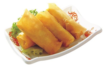 皮がパリパリ具がたっぷり中華春巻