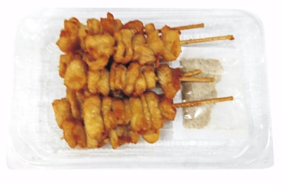おつまみ皮串(ざく辛スパイス)