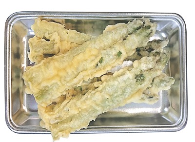 アスパラ天ぷら