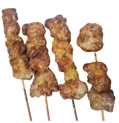 豚ばら玉ねぎ串(たれ)