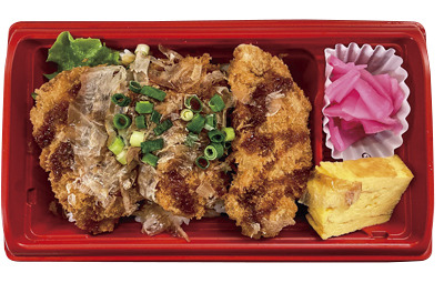三元豚の和風ヒレカツ重