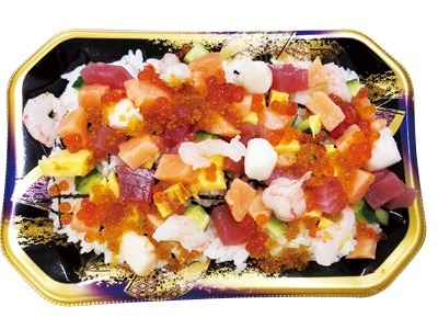 海鮮バラ生ちらし