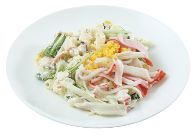 たっぷり野菜のカニ風味サラダ
