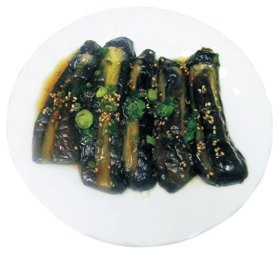 揚げなす甘辛煮