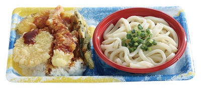 うどん弁当 天丼