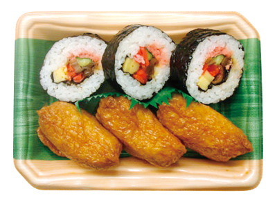 寿司詰合せ(いなり3個入・太巻3カン入)